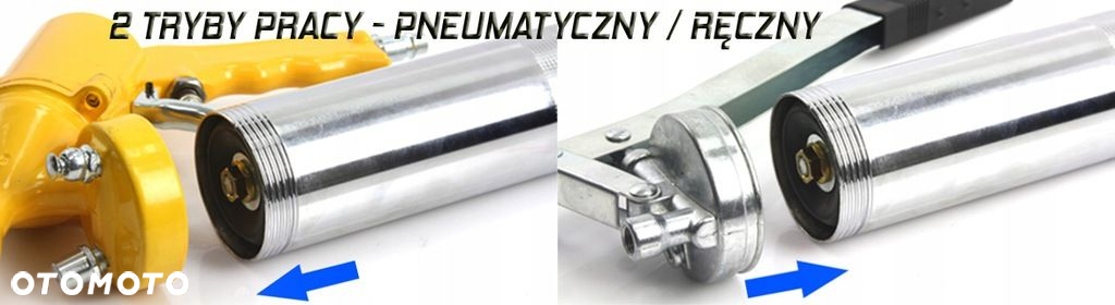 SMAROWNICA PNEUMATYCZNA 400ml TAWOTNICA RĘCZNA 2W1 - 3