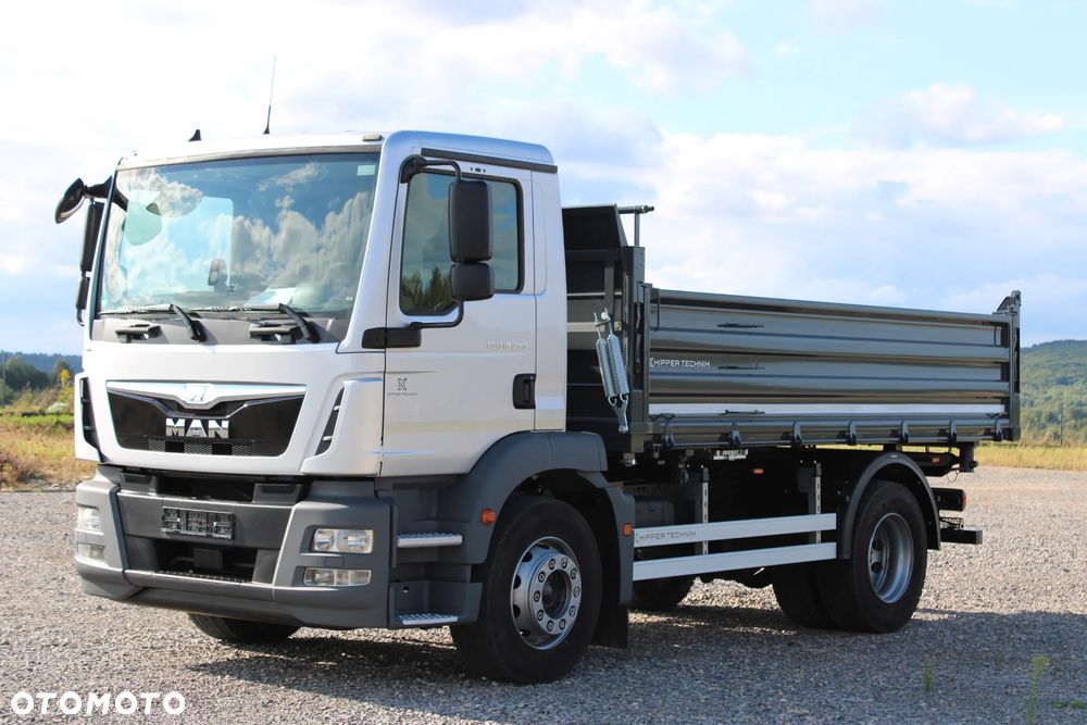 MAN TGM 18.290 Nowy 3-stronny Wywrot Kiper Wywrotka Duża ładowność 10700 kg Blokada Atego Antos Arocs Axor TGS TGX - 9