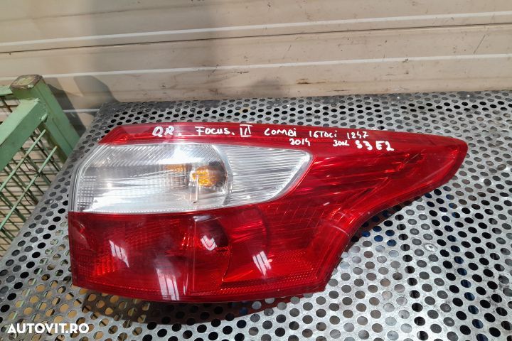 Lampa / Tripla stop dreapta pe aripa Ford Focus 3 [2011 - 2015] wagon - 1
