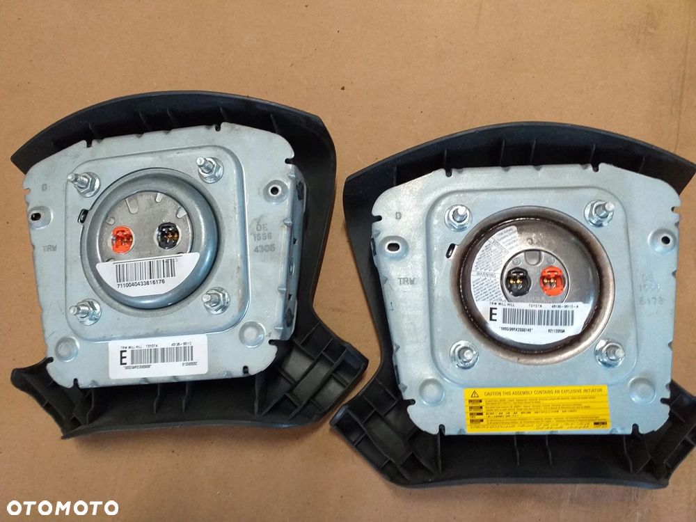 TOYOTA AVENSIS T25 poduszka air bag deska kierowca - 4