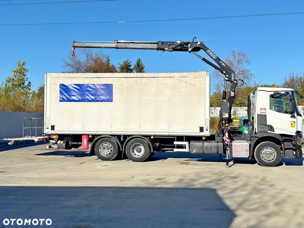 Renault T380 * PLANDEKA 6,80 m * FASSI F120B.2.22 * STAN BDB - 5