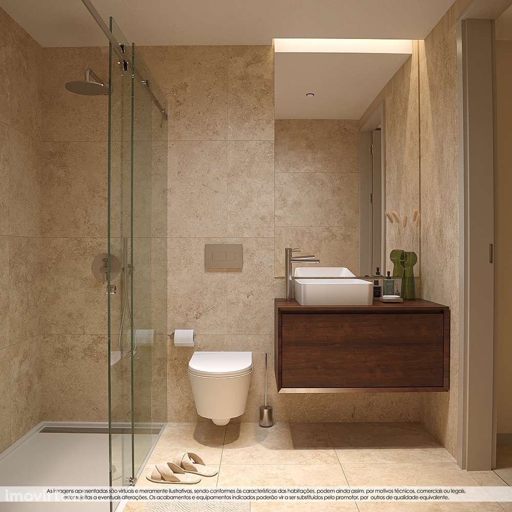 Apartamento T2 c/ 2 lugares de garagem em Santa Marinha (ALBOR APART) - Grande imagem: 4/25