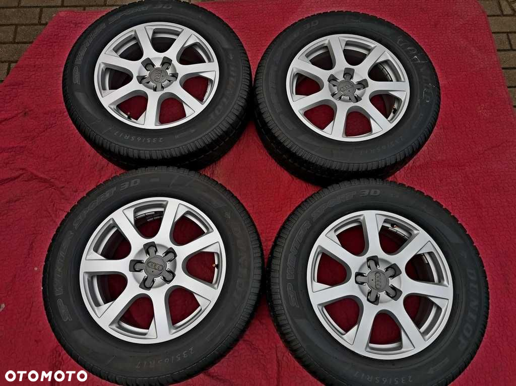 ALUFELGI 17' AUDI Q3 A3 A4 B6 B7 A6 C5 C6 C7 - ET37 - 5x112 - j.NOWE - 5