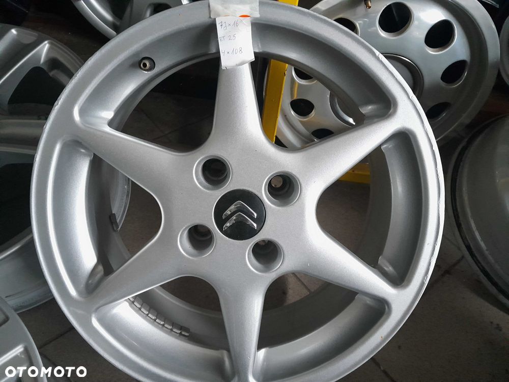 alufelgi felgi 16 citroen berlingo 4x108 c3 c4 peugeot partner 207 307 - 2