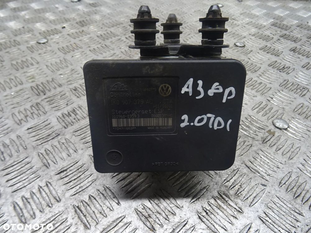 AUDI A3 8P 03-07 2.0 TDI POMPA HAMULCOWA ABS 1K0907379AC - 2