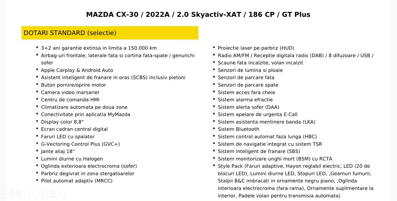 Mazda CX-30 e-SKYACTIV X186 AT MHEV GT+ - 28