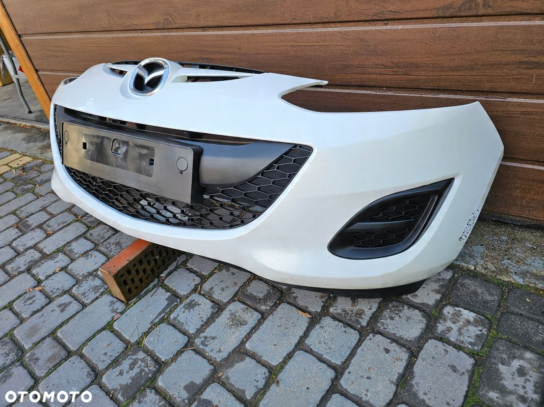 Mazda 2 Ii De Dh lift 10r- sport Zderzak Przedni Atrapa biały 34k - 3