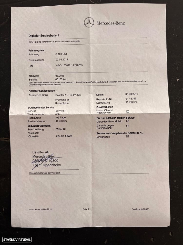 Mercedes-Benz A 180 CDI 7G-DCT Urban - 27
