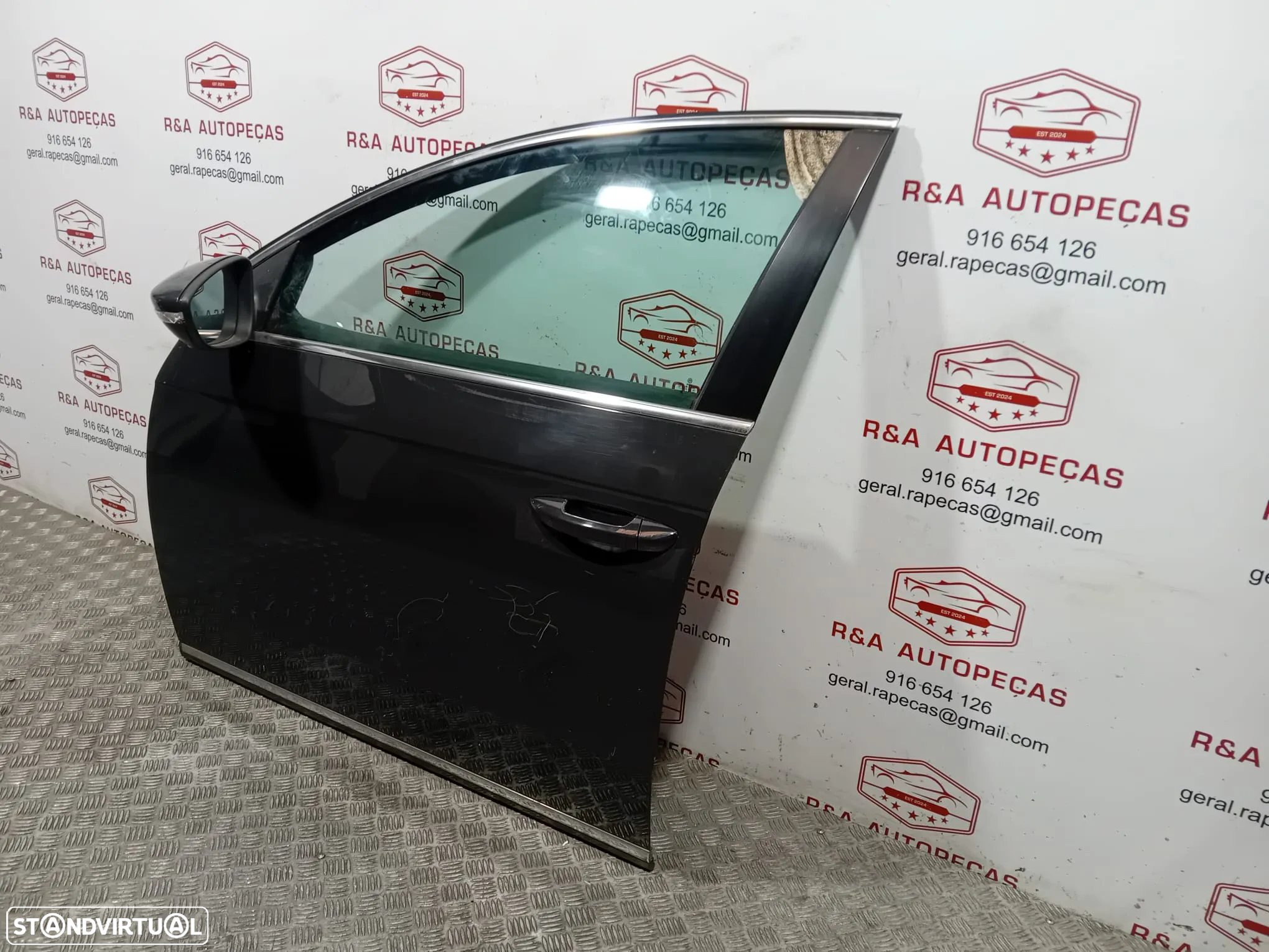 Porta Frente Esquerda VW Passat B7 Original - 4