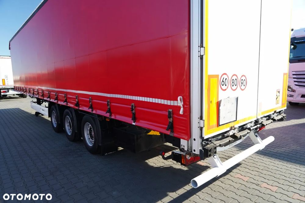 Wielton FIRANKA MEGA / LOWDECK / BDE - ROZSUWANE SŁUPKI  / DACH PODNOSZONY / OSIE SAF - 11