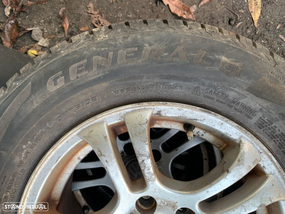 3 Jantes R14 WV Golf 5x100 Com Pneus 175/80R14 - 2