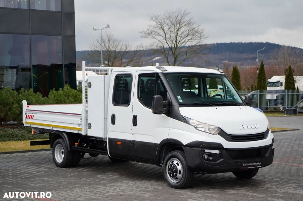 Iveco DAILY 35-140 / BASCULATOR / CU OPȚIUNI - 6 LOCURI / DOUĂ LOCURI / MANUAL / - 8