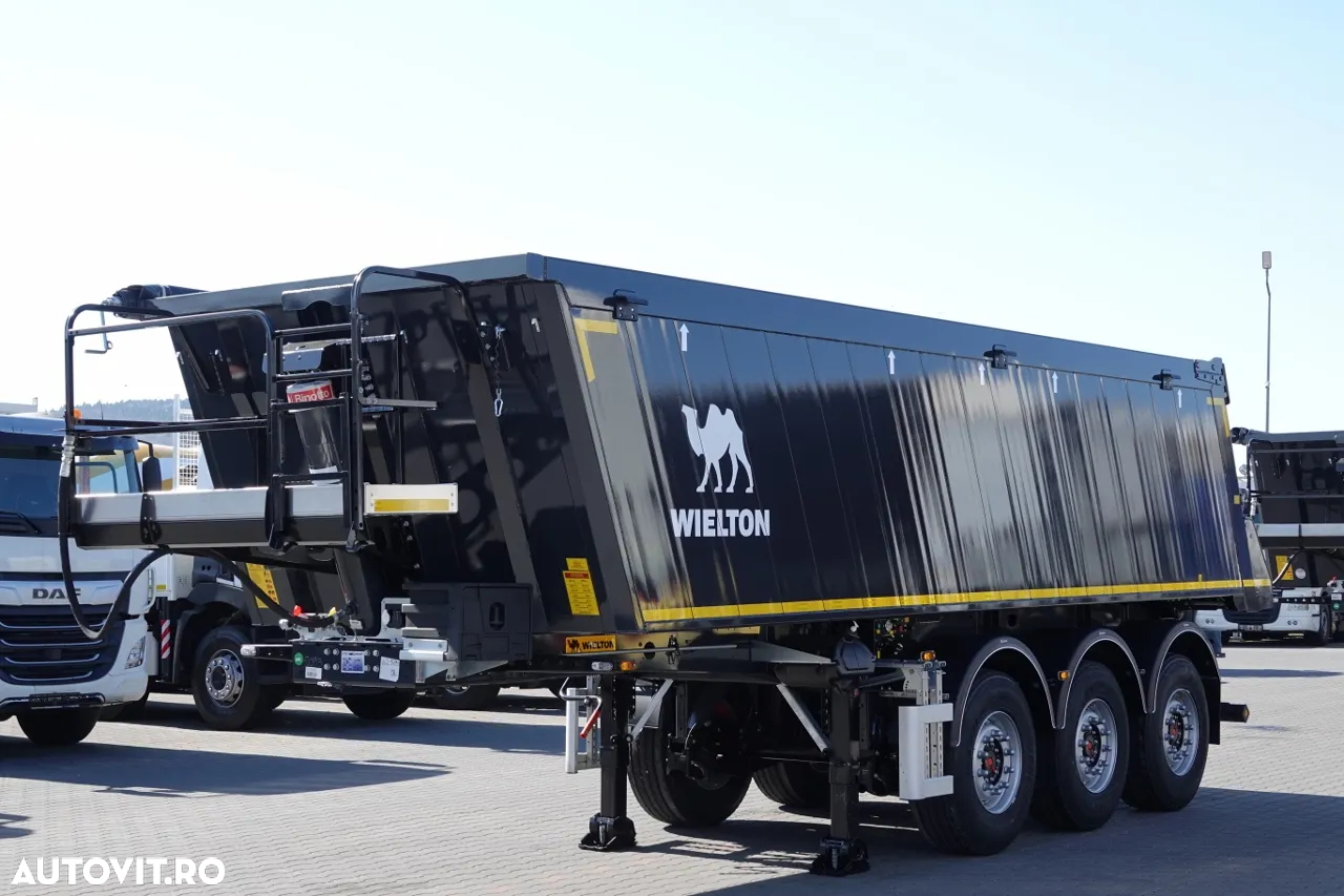 Wielton BASCULANTE ALUMINIU 28 M3 / NOU-NOU 2025 / GREUTATE: 5200KG / AXIE LIFTATOR / DISPONIBIL Imediat - 2