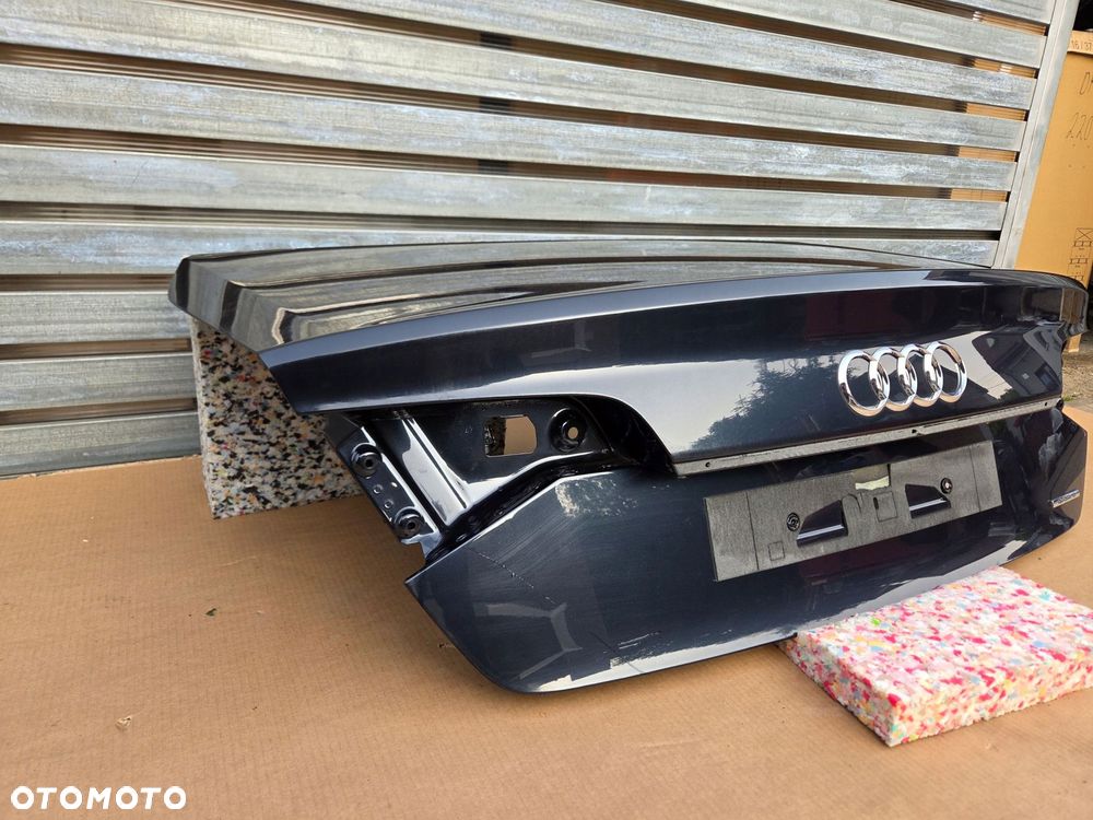 audi a8 d4 lift lx5r klapa tł tylna bagażnika oryginał w kolor - 4