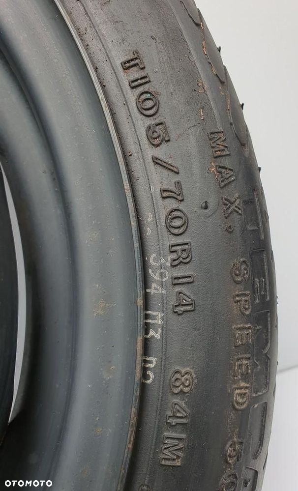 KOŁO ZAPASOWE DOJAZDOWE FIRESTONE 105/70/R14 VW POLO 6N - 5