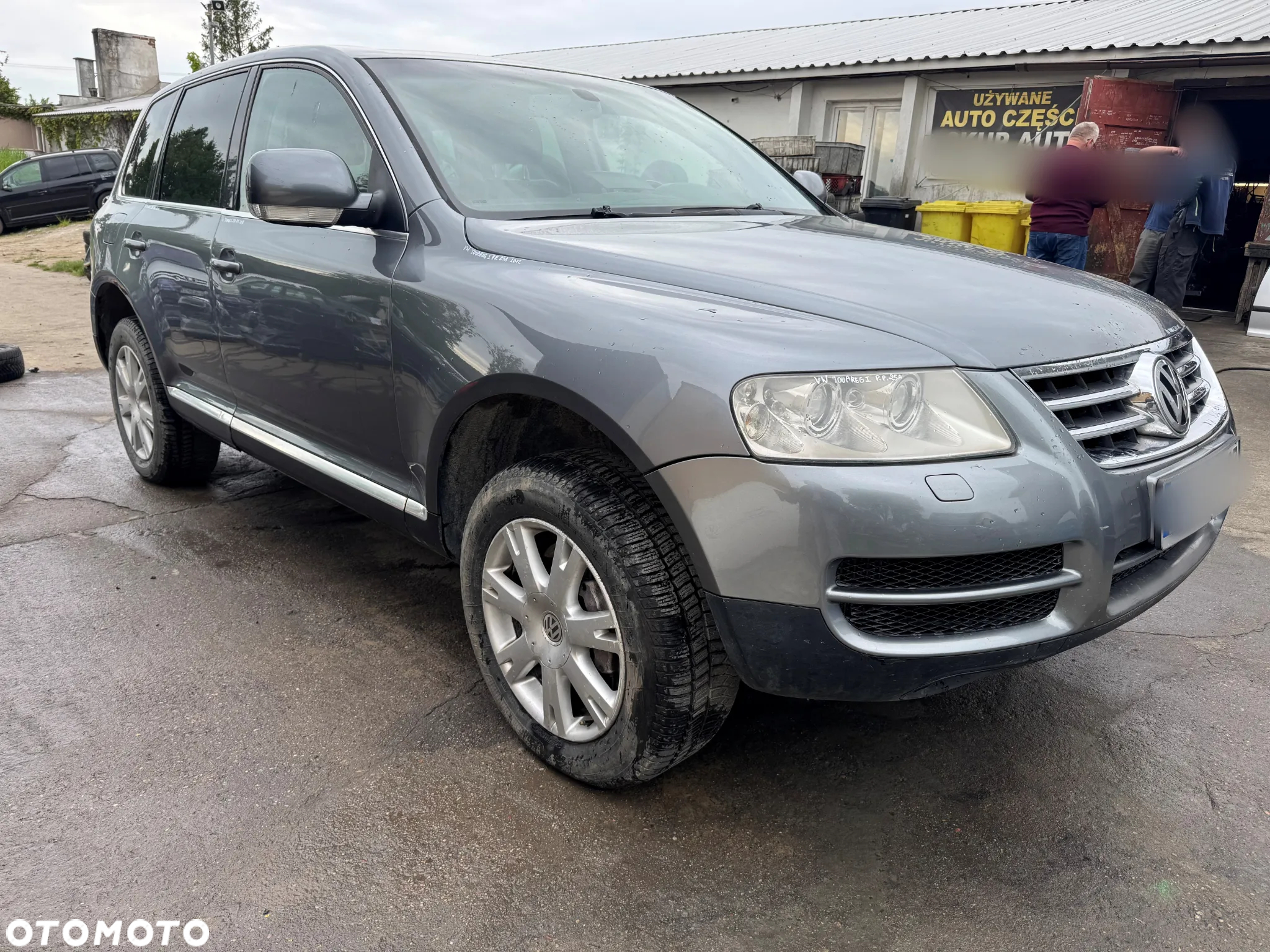 VW TOUAREG I 5.0 TDI V10 313KM AYH SZARY LD7Z NA CZĘŚCI - 3