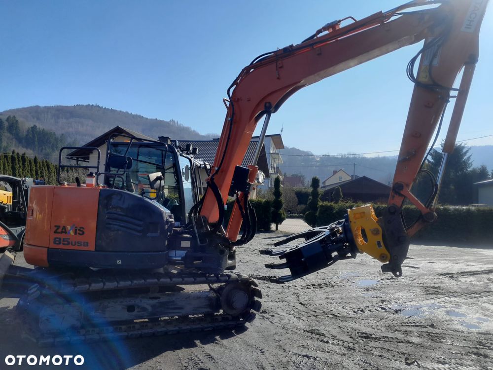 Hitachi ZX85USB-5A, 3149mtg, 2018r. szybkozłącze i 3 łyżki, BEZ DPF - 12