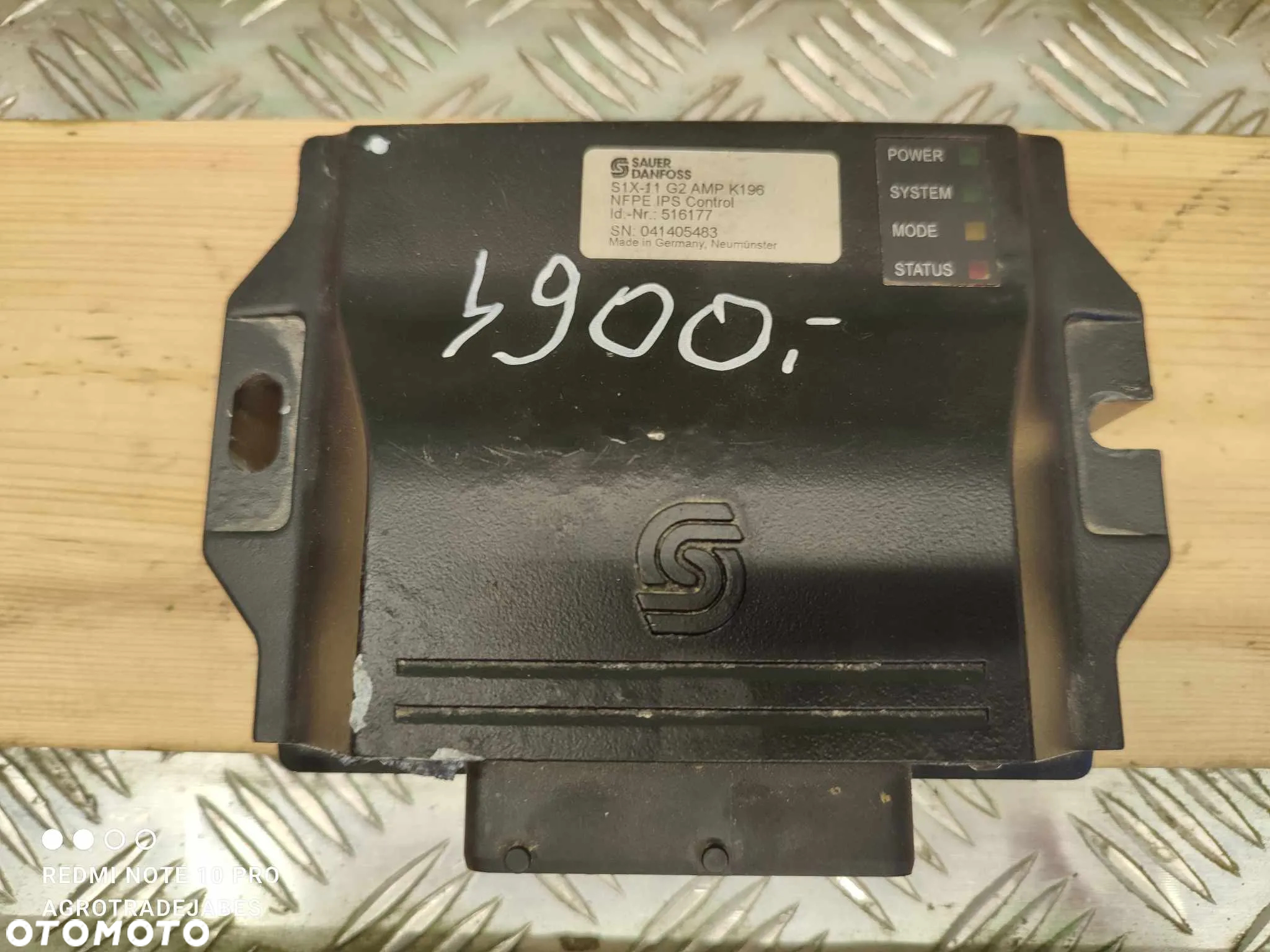 Sterownik jazdy Sauer Danfoss (S1X11 G2 AMP K196) - 6