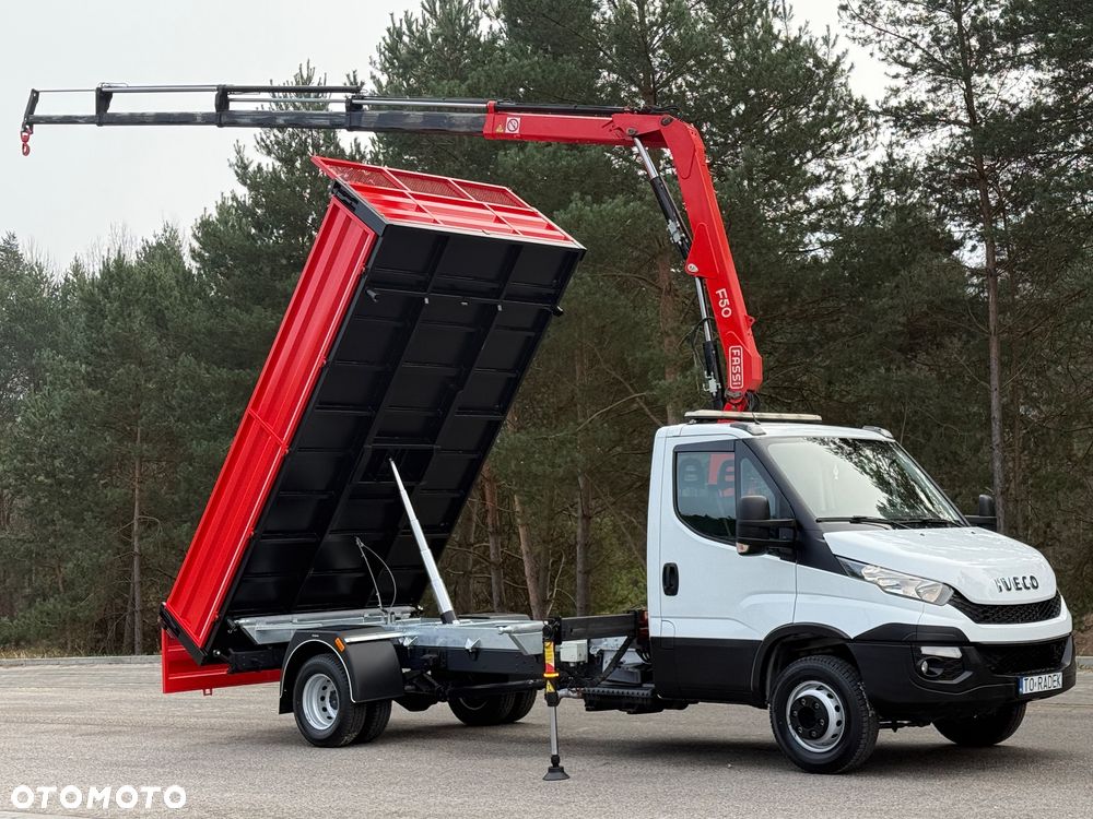 Iveco DAILY 72-180 3.0 HPI 170KM * HDS FASSI F 50* 2125kg Udźwig * Wywrotka 3 Stronna * 11 metrów wysuwu - 23