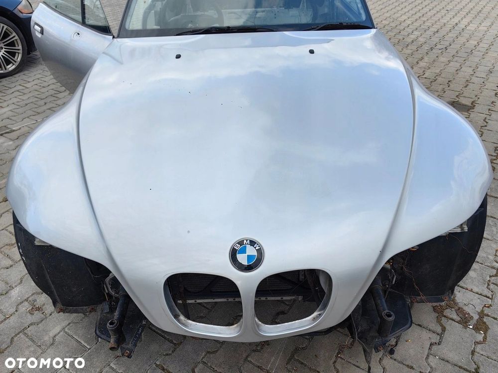 Maska pokrywa silnika BMW Z3 TITANSILBER oryginalna srebrna - 1