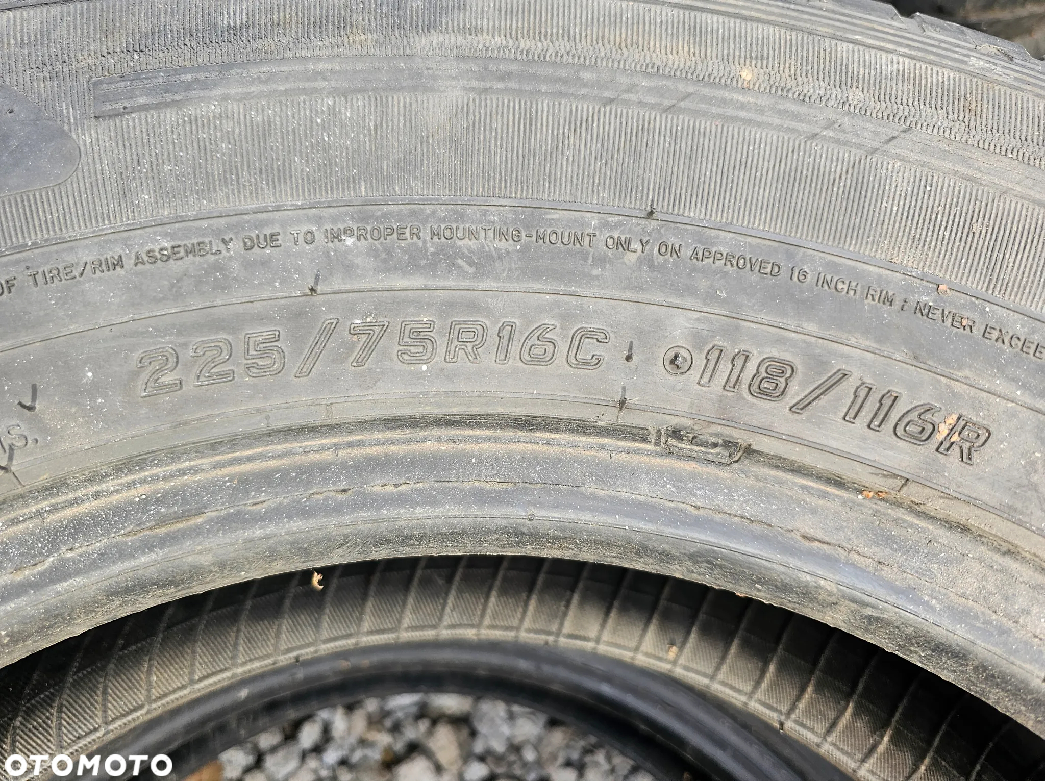 FALKEN 225/75R16C 118/116R LINAM VAN01 (2szt.) (2x6,5) (DOT: 2x4717) L828 - 4