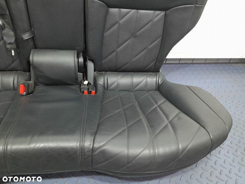 INFINITI FX II LIFT QX70 KANAPA OPARCIE TYŁ SKÓRA - 3