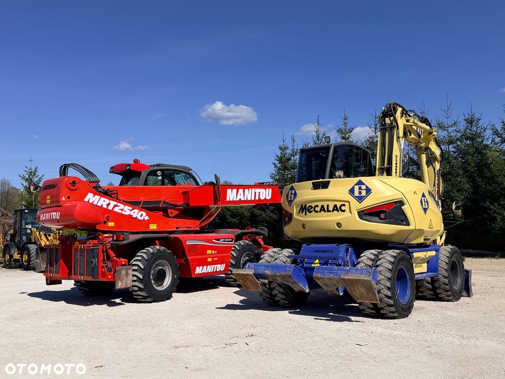 Manitou Ładowarka teleskopowa MANITOU ROTO Mrt 2540 + Privilage 360° obrotowa 2150 2550 1840 PILOT sterowania Kosz Widły manitka silnik Mercedes 2015r Wciagarka dźwig 1 właściciel KLIMA serwisowana Merlo - 3