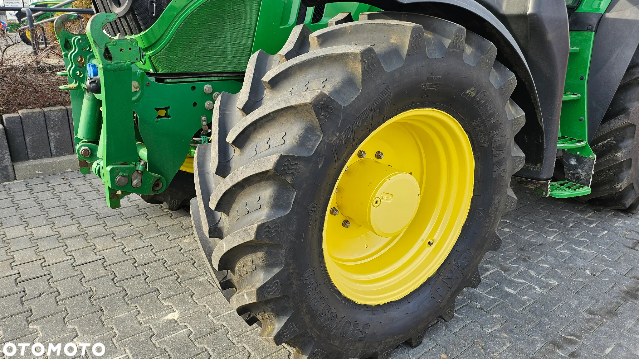 John Deere JD 6210R, 50 km/h, pneumatyka, TUZ, nowe opony! - 6