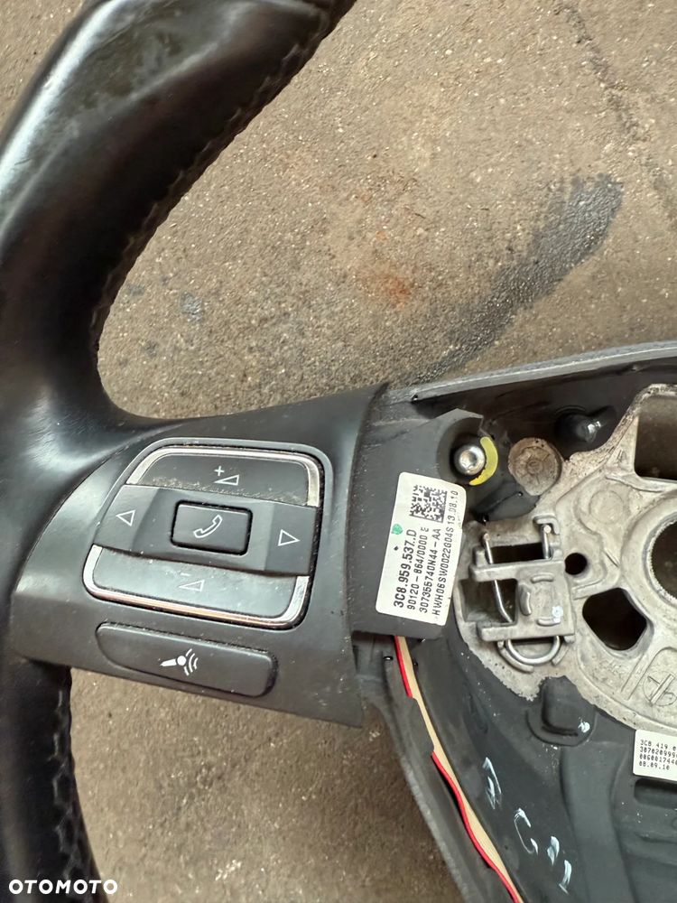 VW GOLF PASSAT KIEROWNICA MULTIFUNKCJA PODUSZKA 3C8419091BE 3C8880201K - 6