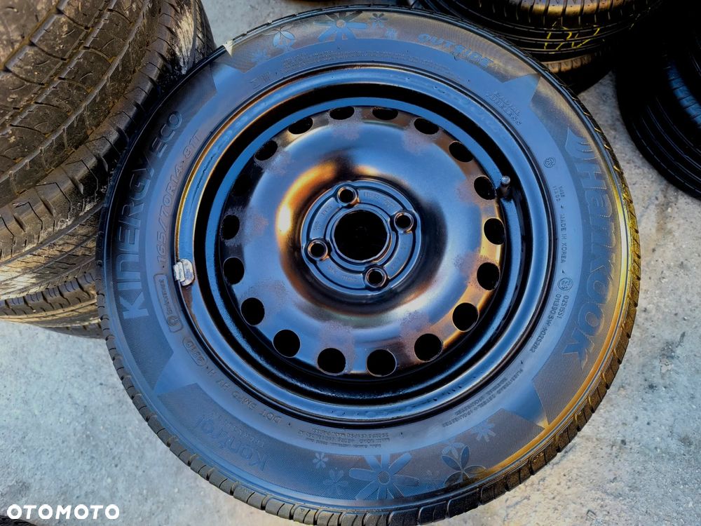 165/70R14 81T Opony Letnie Lato HANKOOK Kinergy Eco 7mm Legnica ALU-RAD jak 175/65 - 9