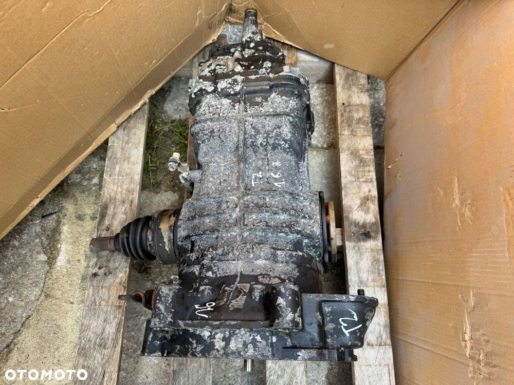 skrzynia biegów vw t2 1.6 cu cg transporter oryginał kompletna t3 - 5