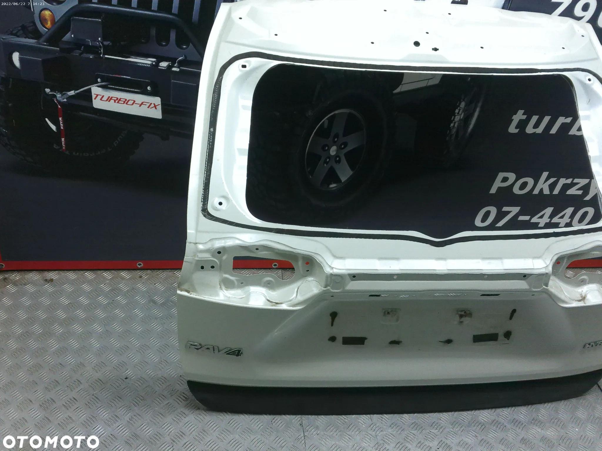 Toyota rav4 V klapa tył stan bardzo dobry - 4