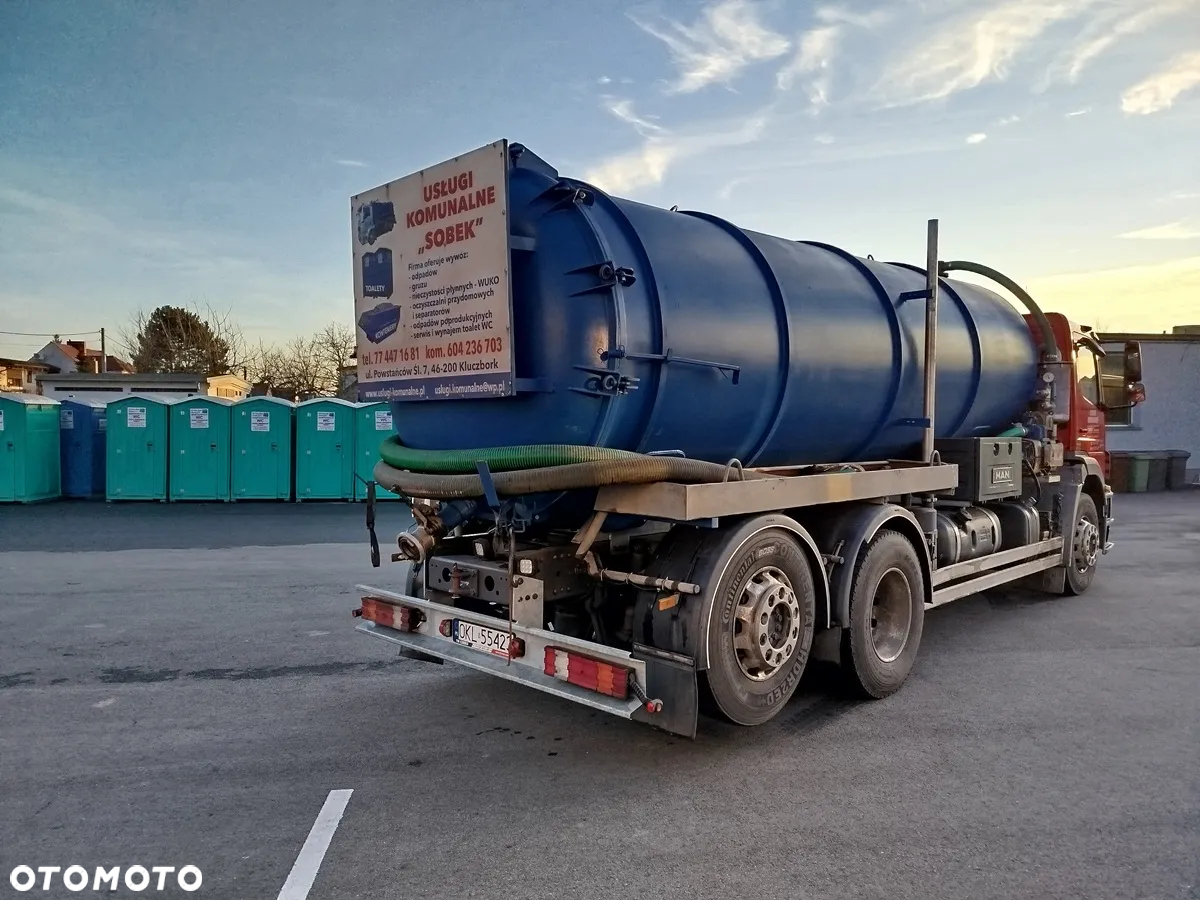 Mercedes-Benz axor asenizacyjny beczkowóz szambiarka beczka - 5