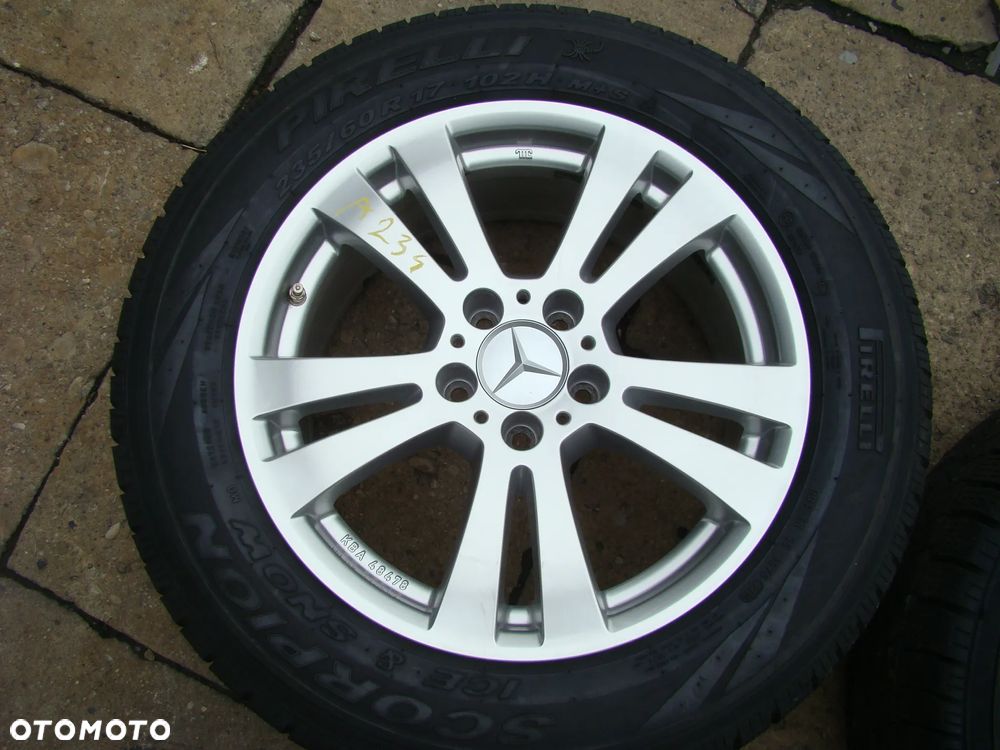 a234 5x112 Mercedes Benz GLK X204 8jx17 opony zimowe 235/60 R17 - 4