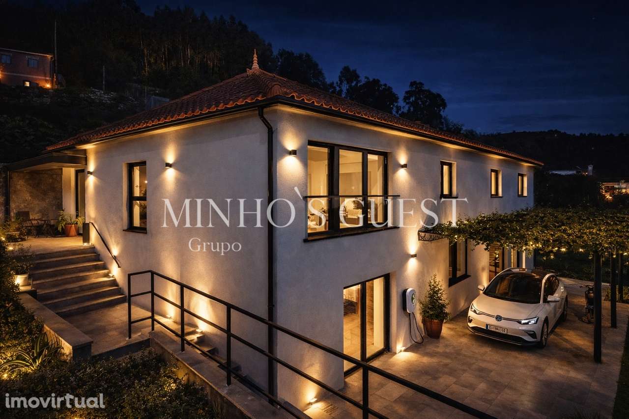 Moradia V4 c/ Vista Montanha a 10 min do centro de Vila Verde – Ribeir - Grande imagem: 3/38