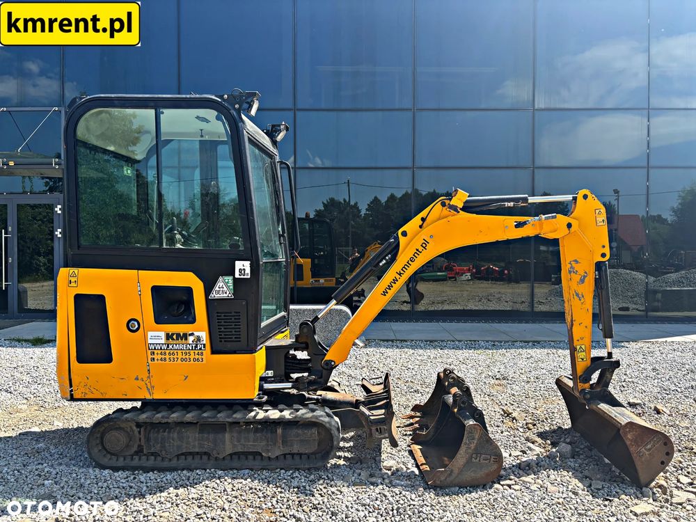 JCB 16 C-1 T3 MINI-KOPARKA 2022R | JCB 8015, 8016, 8025, 8030, YANMAR SV 15, CAT 302.5, 302.4, 301.6, 301.8, KUBOTA U27 - 2