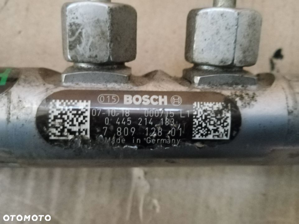 Listwa wtryskowa przewody rurki BMW 1 E87 2.0D 0445214183 7809128 - 5