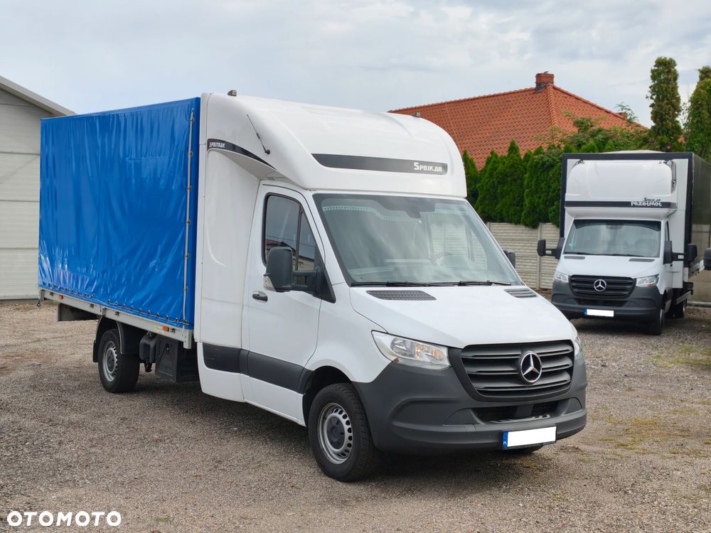Mercedes-Benz SPRINTER 317 8EP SPOJTRAK TWINCAB GWARANCJA ASO SALON PL BEZWYPADKOWY FV23% REG. WYSOKOŚCI MASTER MOVANO - 4