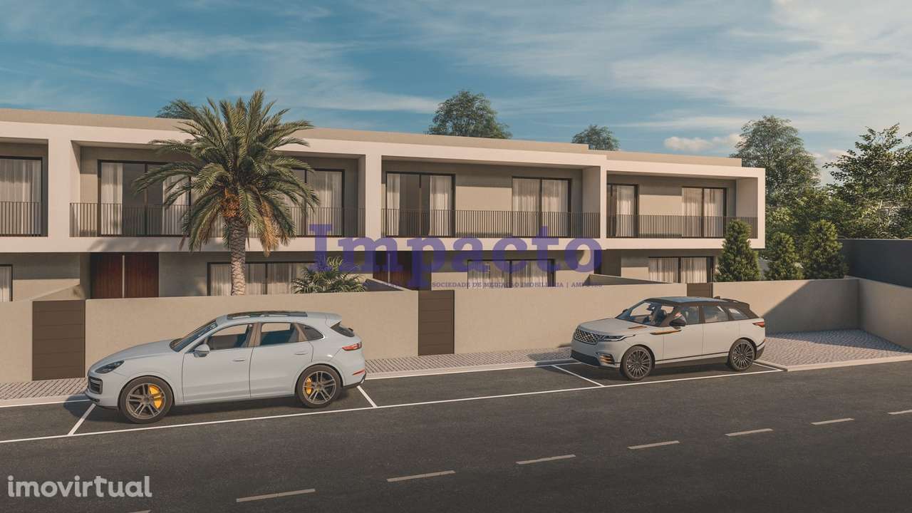 Moradia T3 em banda em construção, Loureiro, Oliveira de Azeméis. - Grande imagem: 3/12