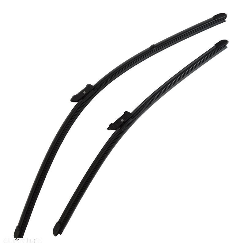 Stergatoare auto fata Valeo VW Golf 6 (5k) 10.2008- Model Cabrio; Jetta 4 07.2010-2018; Passat B7 11.2010-2015; 600/480mm parbriz, 574476, 2 bucati