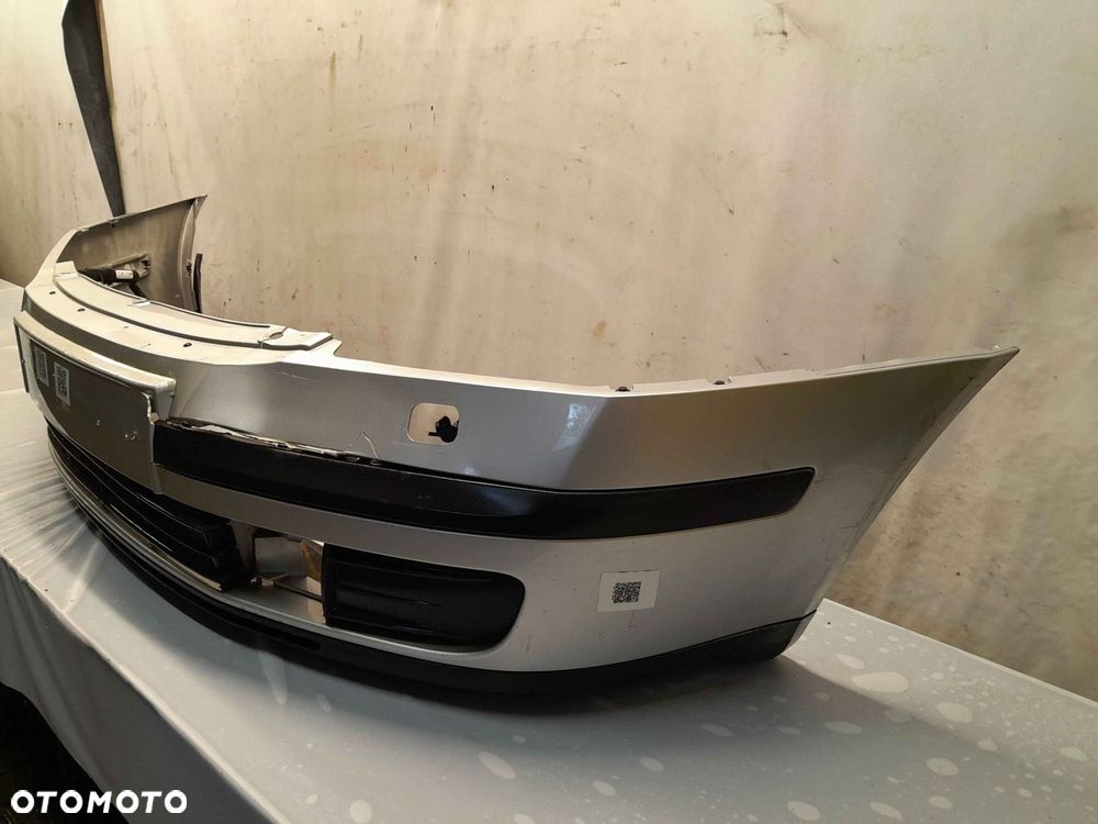 ^ ZDERZAK PRZÓD PRZEDNI DO SKODA OCTAVIA 2 II 9102 SREBRNY SPRYSKIWACZE LAMP XENON - 5