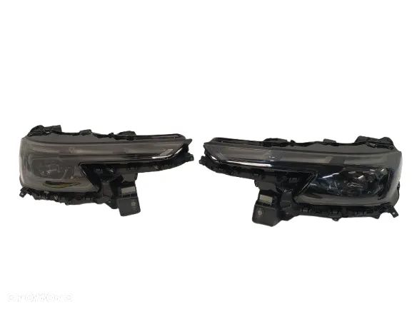 ALFA ROMEO JUNIOR MILANO LAMPA LAMPY REFLEKTOR REFLEKTORY PRZÓD LEWA PRAWA BASE LED PRZETWORNICE ŚRODEK CZARNY POŁSYK KOMPLETNE NOWE ORYGINAŁ - 1