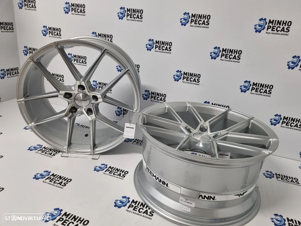 Jantes Veemann (V-FS39) em 19 (5x120) Silver Machined - 6