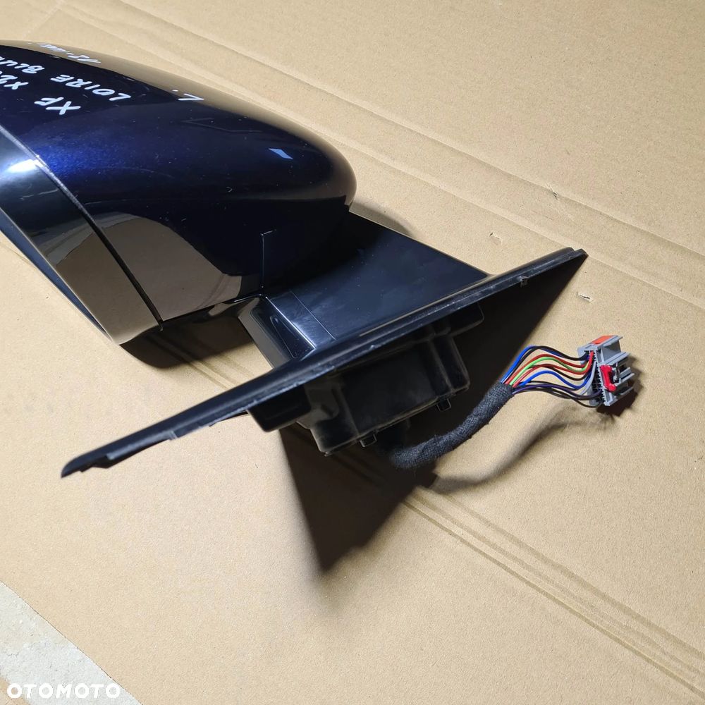 JAGUAR XF II X260 LUSTERKO LEWE ZEWNĘTRZNE 1AM LOIRE BLUE 12 PIN - 5