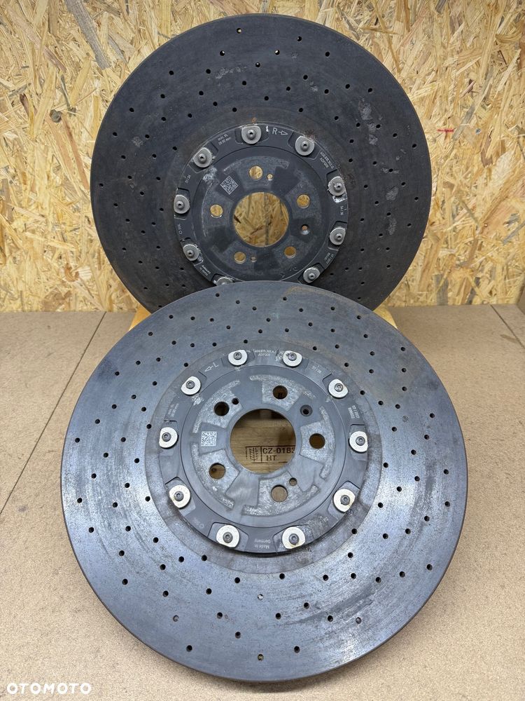 TARCZE HAMULCOWE CERAMICZNE PRZÓD AUDI A6 RS6 A7 RS7 C7 4G0 4G0615301AJ 4G0615302Q LEWA PRAWA - 24