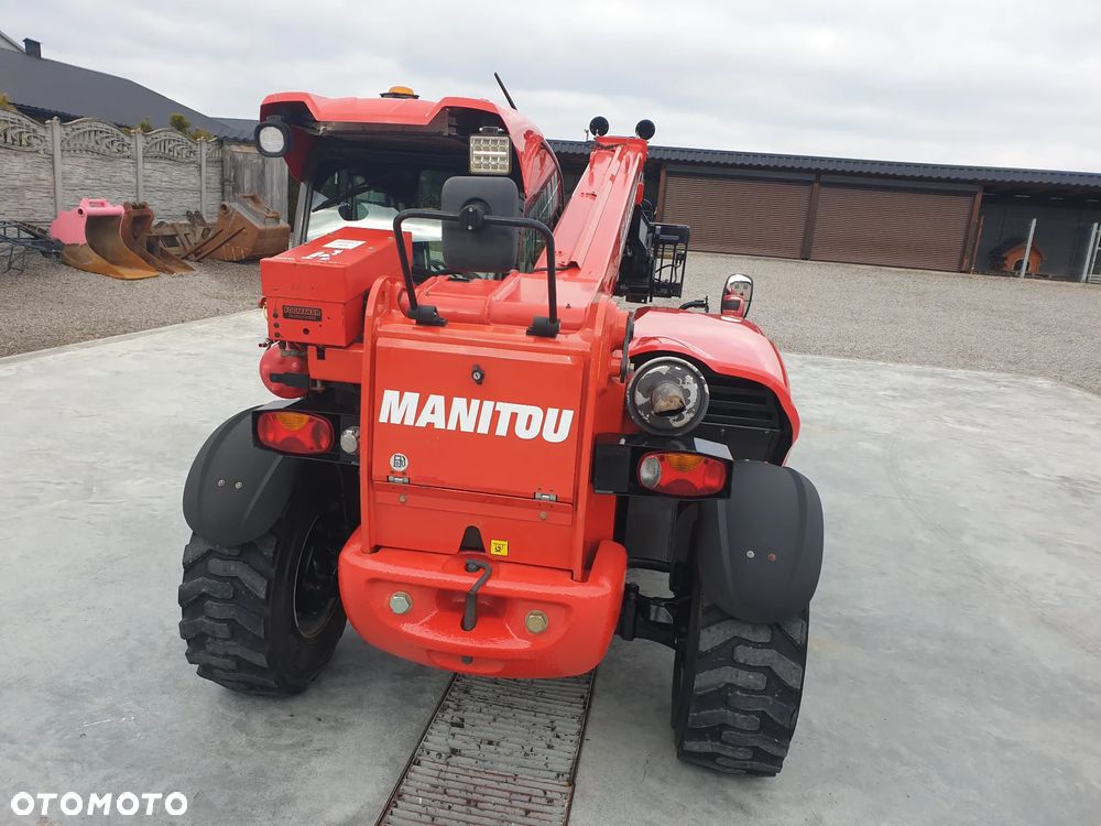 Manitou MT 625H WIDŁY HYD./CHWYTAK/ŁYŻKA SPROWADZONA SUPER STAN - 7