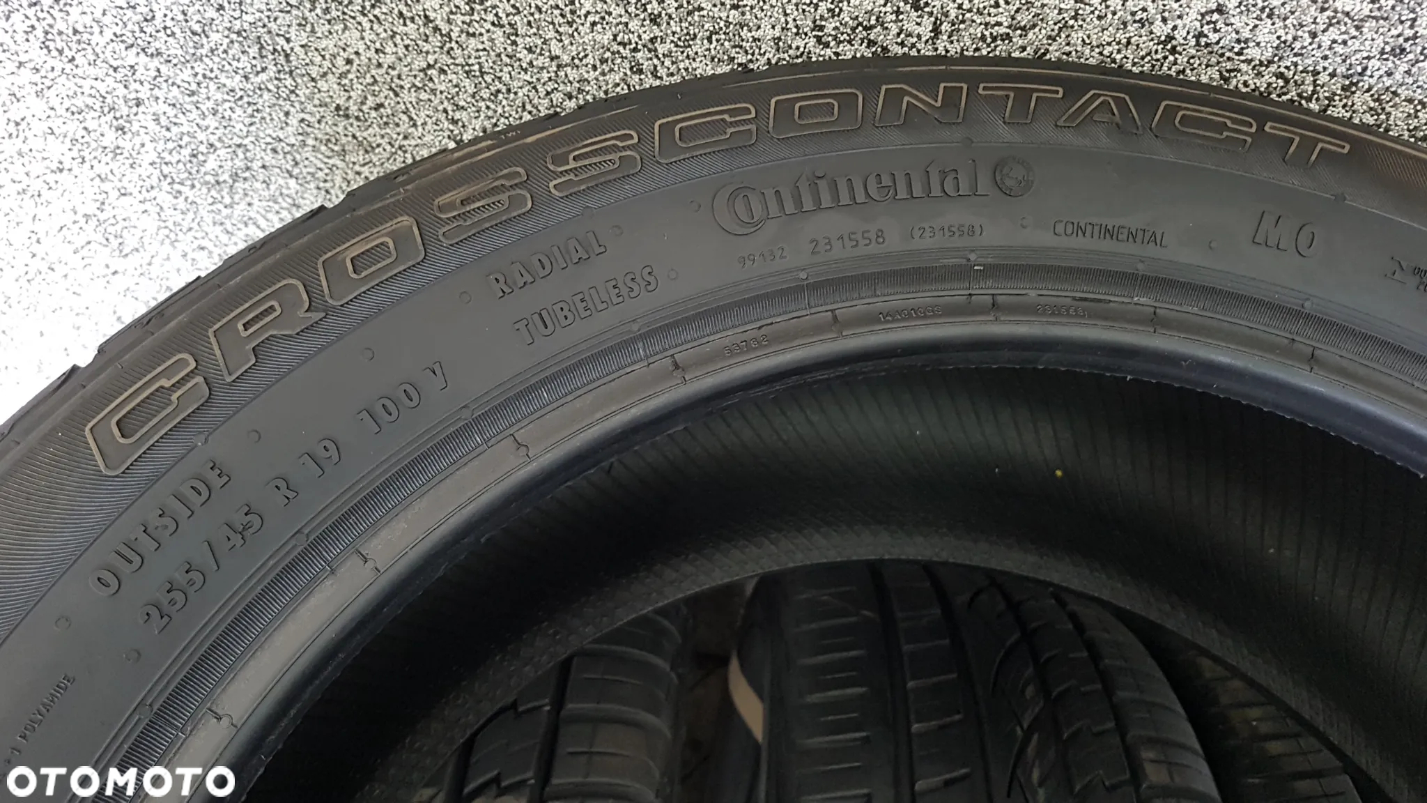 CONTINENTAL CROSSCONTROL UHP  255/45R19  255/45/19  235/50R19 235/50/19 - 25