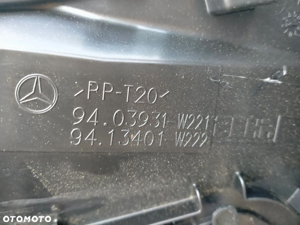 MERCEDES S 500 W217 COUPE / BENZYNA / NAGRZEWNICA DMUCHAWA KOMPLETNA / ORYGINAŁ - 10