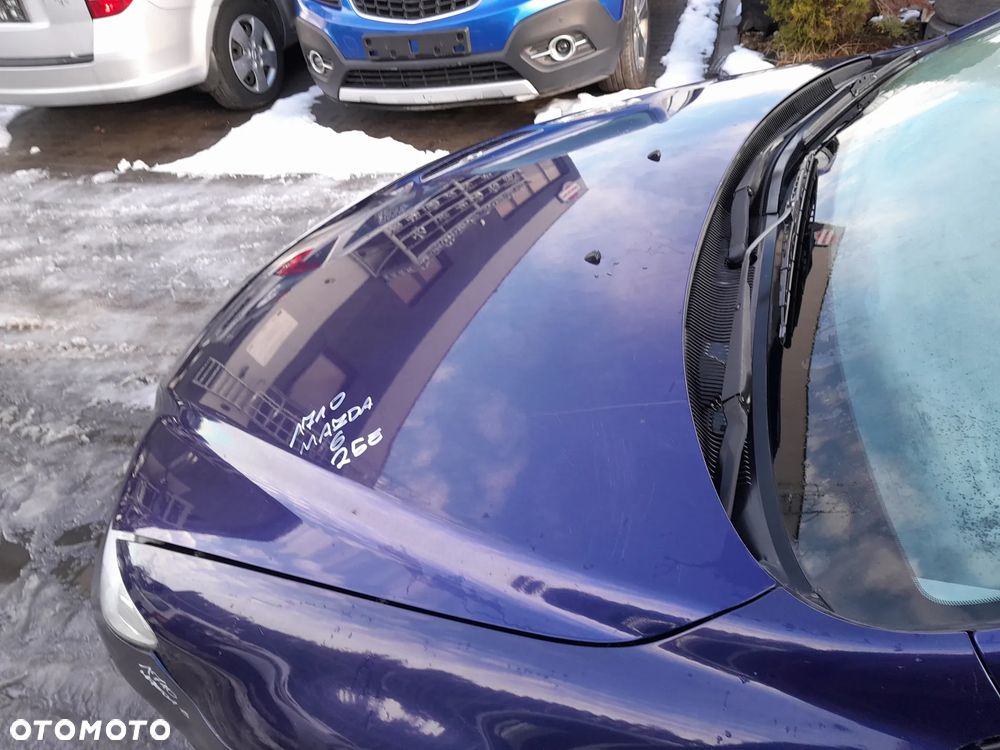 MAZDA 6 MASKA POKRYWA SILNIKA KOLOR: 25E - 7