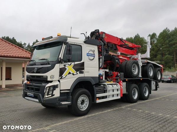 Volvo FMX 540 6x4 RETARDER PALFORET EPSILON S300L Do Drewna
